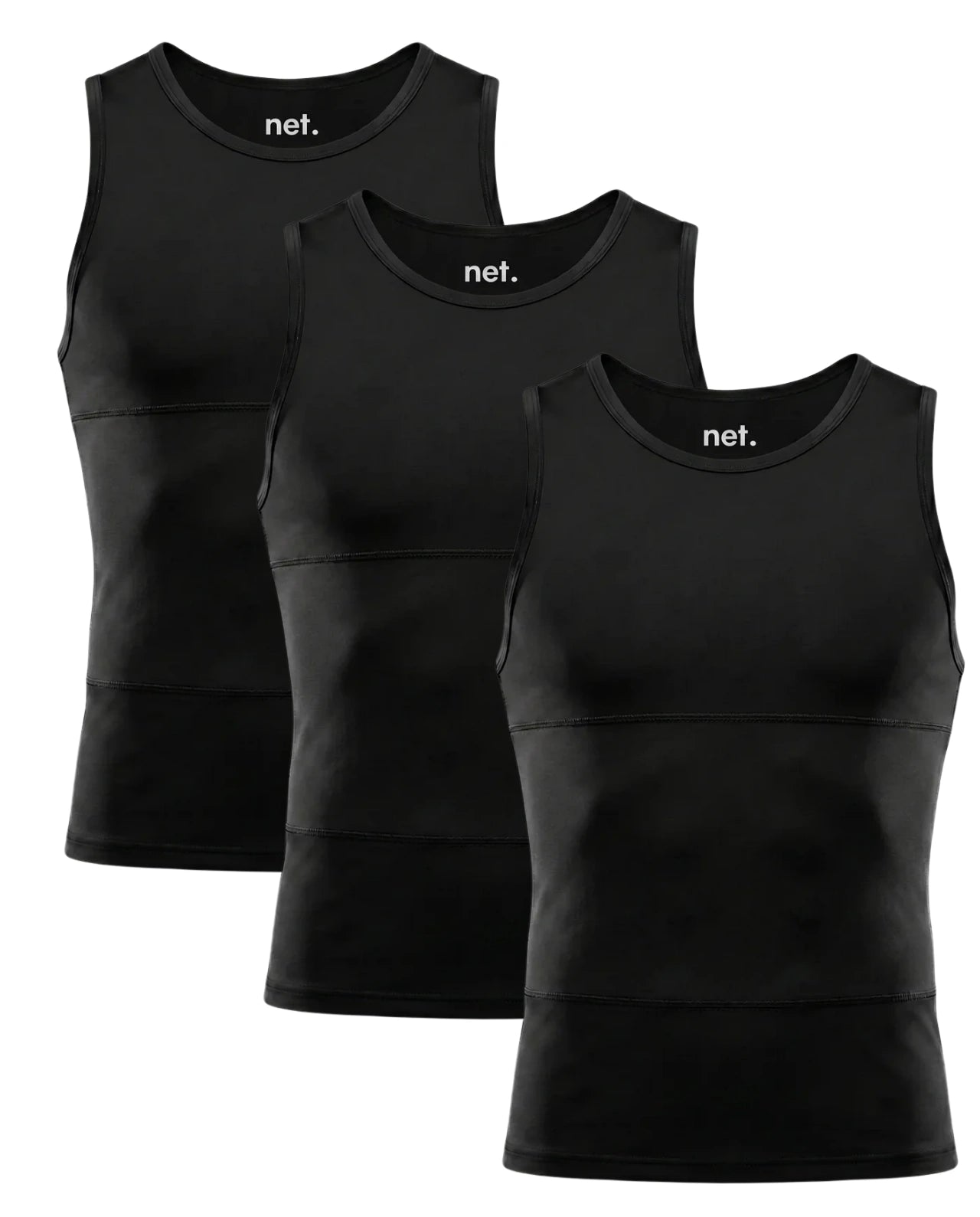 Le Débardeur | Pack de 3 | Noir (x3)