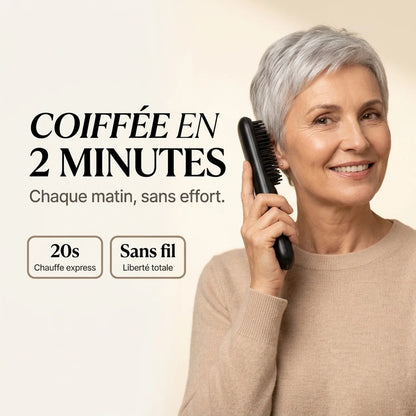 Aura - Brosse pour cheveux courts