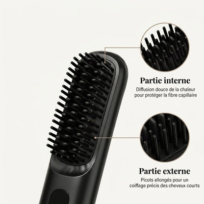 Aura - Brosse pour cheveux courts