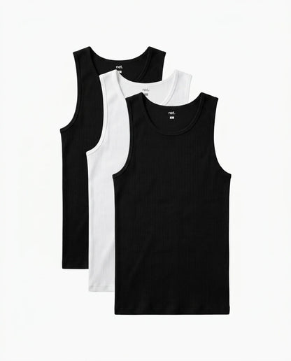 Stretch Fit Tank - Pack de 3